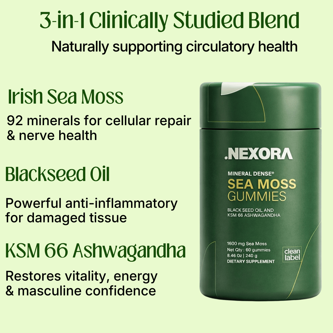 3 - in - 1 Sea Moss Gummies - Nexora